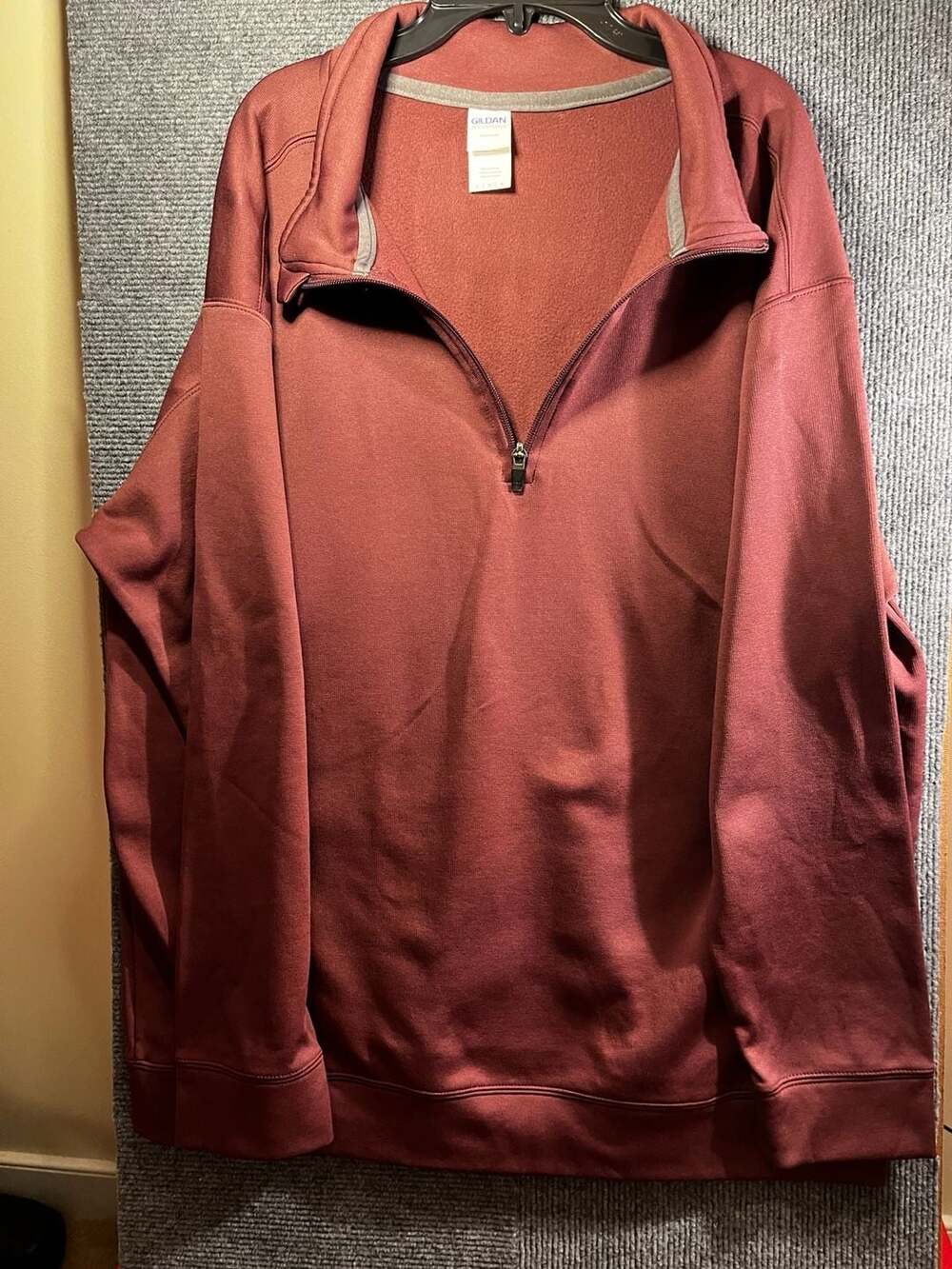 Gildan Performance 1/4-Zip Pullover Sweatshirt - Picture 4 of 9